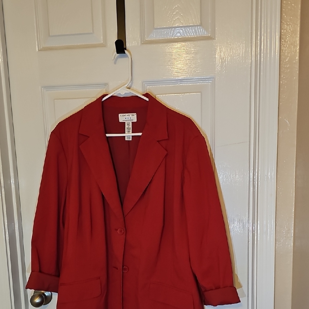 Evan Picone Red Blazer